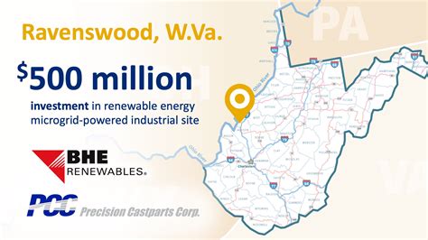 Gov Justice Bhe Renewables And Wv Announce 500m Investment To Build