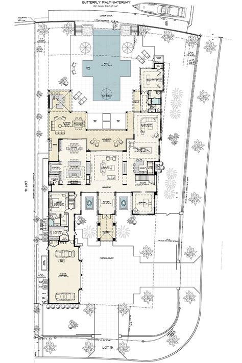 Mansion Floor Plan House Floor Plans Modern Home Interior Design