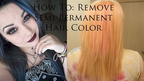 Top Image How To Remove Semi Permanent Hair Dye Thptnganamst Edu Vn