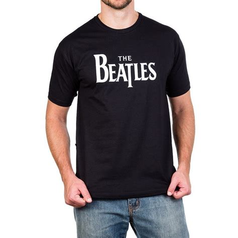 Camisa Camiseta The Beatles Logo Banda Rock John Lennon Paul