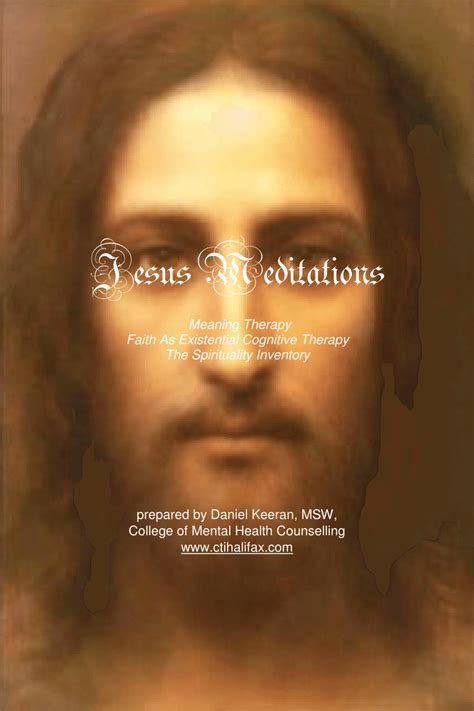 Pdf Jesus Meditations