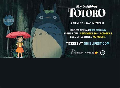 Celebrate The 30th Anniversary Of My Neighbor Totoro