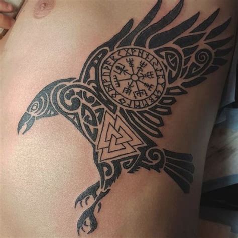 Viking Símbolo Vikingo Raven Símbolo Significado En La Horda De
