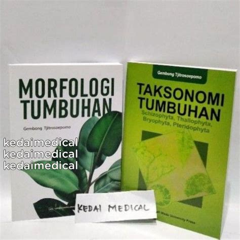 Jual Paket Buku Morfologi Tumbuhan Dan Taksonomi Tumbuhan Shopee Hot