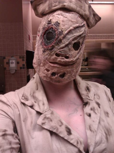 My Silent Hill Nurse Costume · A Nurse Costume · Dyeing
