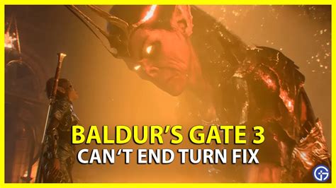 Baldur S Gate Can T End Turn Bug How To Fix