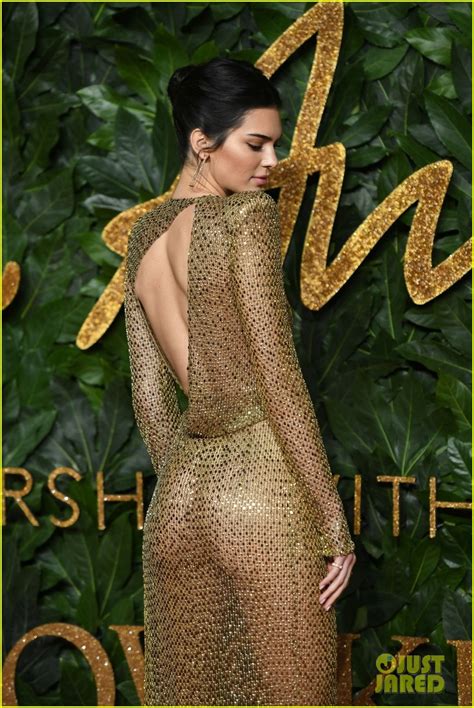 Kendall Jenner Wears Totally Sheer Dress At The Fashion Awards 2018 Photo 4196546 Kendall