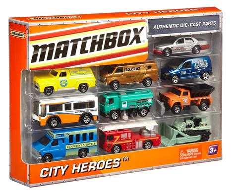 Matchbox Basics 10 Pack Toy At Mighty Ape Australia