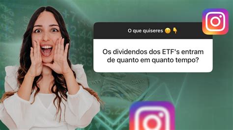 Quando Recebo Os Dividendos Qual O Melhor ETF Catarina Responde