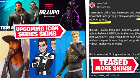 New Top 5 Best Upcoming Icon Series Skins Concepts Lachlan Tfue