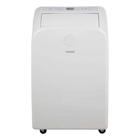 Vissani 8000 Btu Portable Air Conditioner In White Vpa08 The Home Depot