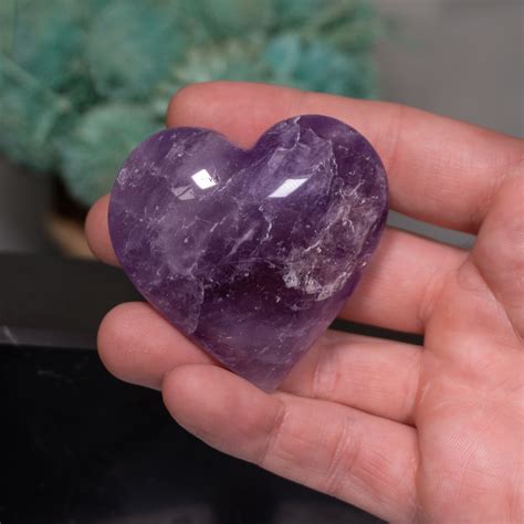 Medium Amethyst Heart The Crystal Council