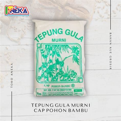 Jual Tepung Gula Bambu Halus 500gr Shopee Indonesia