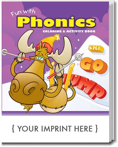 Coloring Book Fun With Phonics Coloring And Activity Book 0258