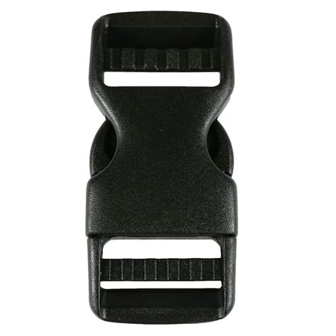 Strapworks Strapworks 2 Inch Quick Side Release Buckles Black Dual