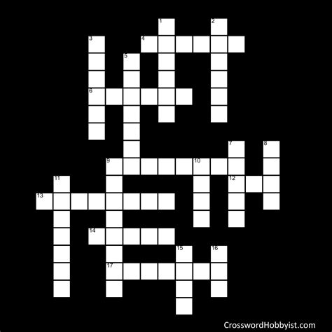 Crossword puzzles are great workout for brain and help with improving focus as well as concentration skills. Hannah's Saint Patrick's Day Puzzle - Crossword Puzzle