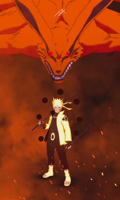 Foto 82 Wallpaper Naruto X Kurama Terbaru Background Id