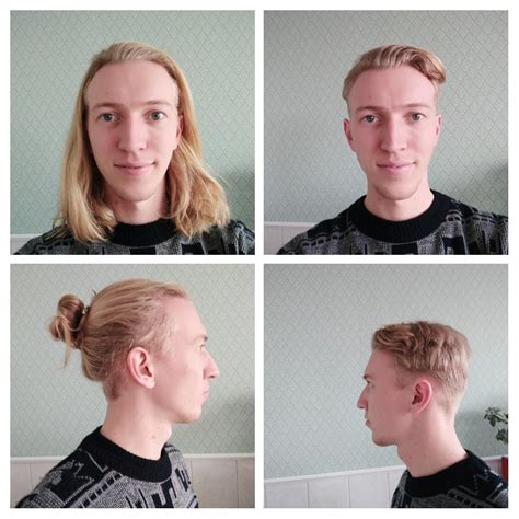 When ever i would tell some dude that i liked x girl they would respond with but she looks like a boy. I've had long hair for four years. I thought it was time ...
