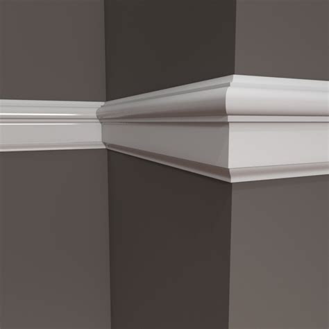 To create chair rail molding, use the wall sweep tool. DL715 Chair Rail - Dreyer's Lumber