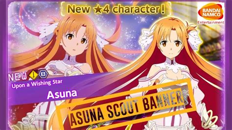 [sword art online alicization rising steel] asuna upon a wishing star banner youtube