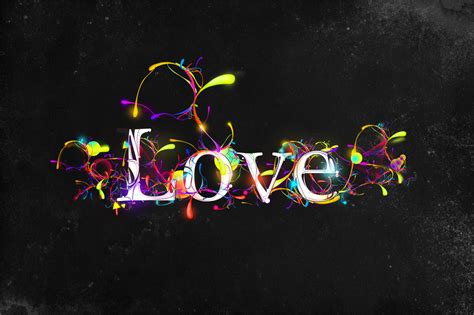Graphic Design Inspiration Typography Love Wallpaper Love Painting