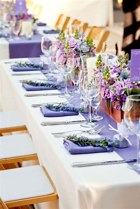 Lavender Wedding Check Out These Decor Ideas For Your Celebration Wedding Table Settings