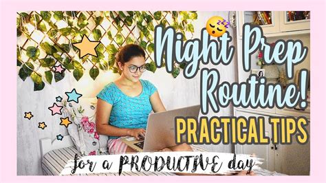Night Routine For A Productive Morning Actionable And Practical Tips