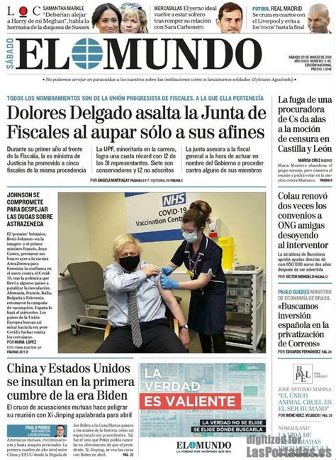 Periodico El Mundo 2032021