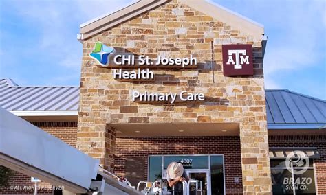 Illuminated Channel Letters Chi St Joseph In College Station Tx