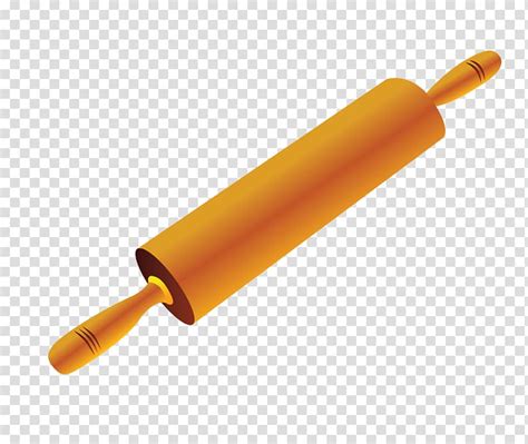 Rolling Pin Kitchenware Kitchen Rolling Pin Transparent Background Png