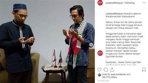 Mendengarkan ceramah lewat youtube adakah pahalanya ustadz adi hidayat. Andre Taulany Temui Ustadz Adi Hidayat Reaksi sang Ustadz ...