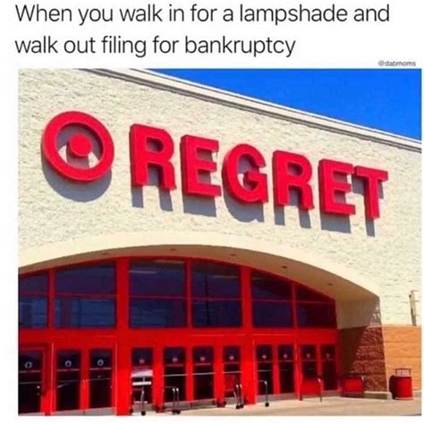 Target Shopping Regret Funny Images Laughter Funny