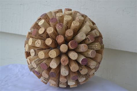 Large Wine Cork Ball Cork Starburst 9 Etsy