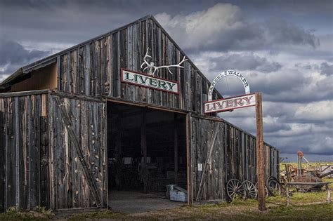 Vintage Livery Stable Photograph By Randall Nyhof Pixels