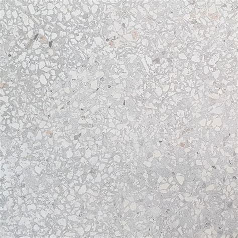 Only 19 M2 Terrazzo Look Light Grey Matt Rectified Porcelain Tile