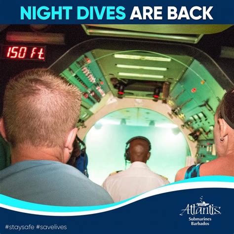 submarine night dive tour in barbados atlantis submarines barbados social social social