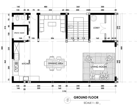 Draw Your Architectural Floor Plan In To Autocad 2d By Architectmaki