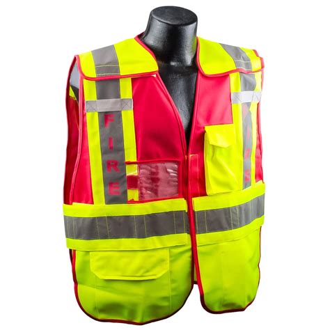 Fire Safety Vest 3xl4xl Globaltech Pse