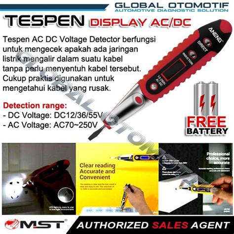 Jual Tespen Ac Dc Lcd Digital Display Voltage Test Pen Voltage Detector