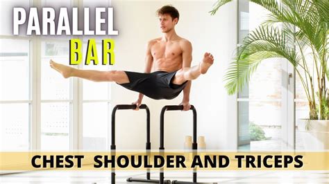 Arms Workout 5 Exercises With Parallel Bar Youtube