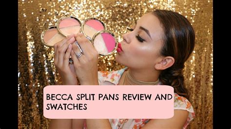 New Becca X Jaclyn Hill Split Pans Review And Swatches Youtube