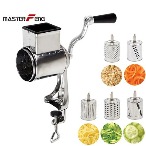 Multi Functional Kitchen Rotary Nut And Cheese Grater Vegetable Shredder