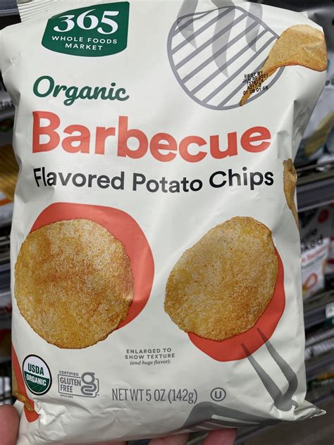 365 Barbecue Flavored Potato Chips Whole Foods Oatmel