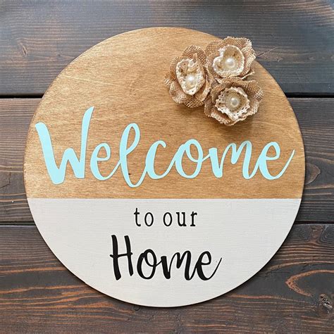 This Welcome Sign Is Going To Look So Amazing On Their Front Door 🏡