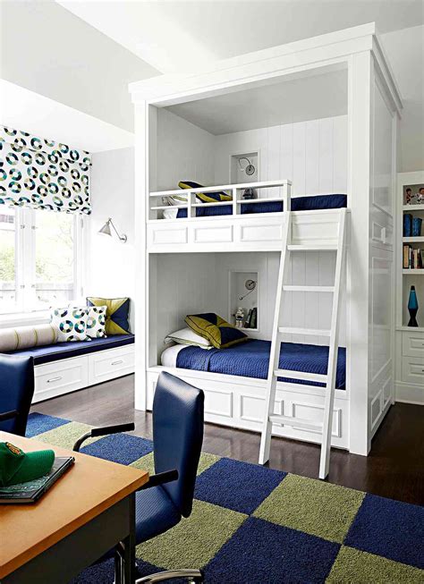 These Shared Bedroom Ideas For Small Rooms Double Up On Storage And Style Better Homes And Gardens