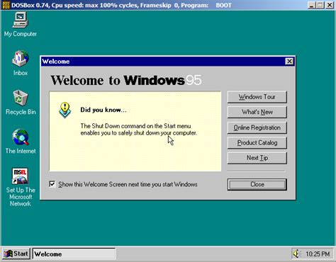 A Complete Guide To Install Windows 95 On Dosbox Ds の Space