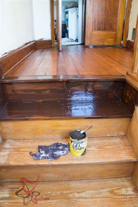 How To Use Gel Stain To Darken Hard Wood Staining Wood Floors