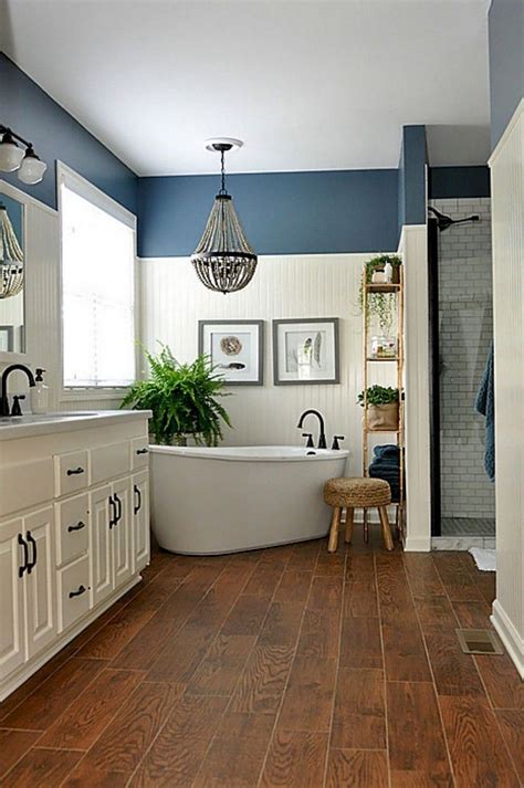 Ideas modern farmhouse bathroom for small spaces 49. 35+ Top Small Master Bathroom Decorating Ideas | Farmhouse ...