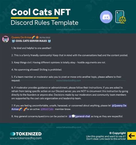 8 Excellent Discord Server Rules Templates — Tokenized