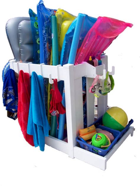 Swimming Pool Storage Ideas To Keep Your Pool Toys Organized Home